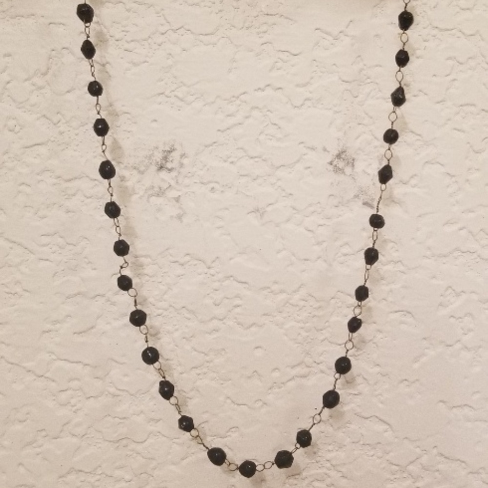 FREE WITH PURCHASE - Black Beaded Necklace